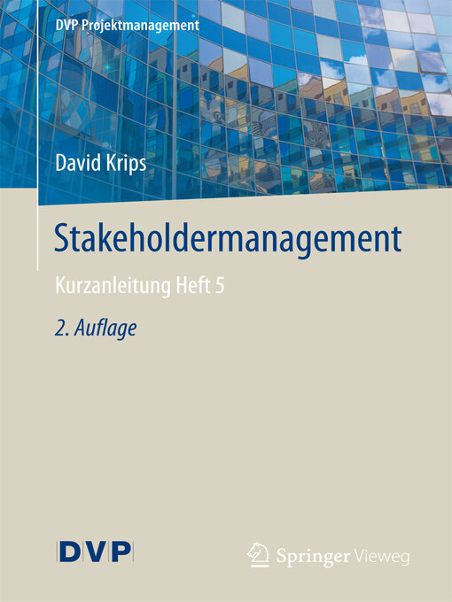 Title details for Stakeholdermanagement by David Krips - Available